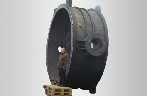 φ4000 valve body ball iron casting