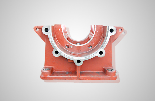 Machined parts for slurry pump bearing seat base